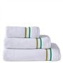 astor emerald green hand towel