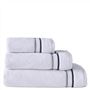 astor silver & slate hand towel