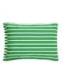 Burlington Stripe Emerald Stripe Pillowcase Pair - Reverse