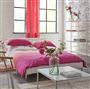 Savoie Fuchsia Pink Cotton Bed Linen Set
