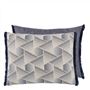Delray Indigo Outdoor Pillow