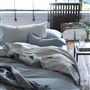 Biella Pale Gray & Dove Bedding