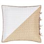 Chenevard Natural & Chalk Square Pillowcase