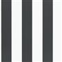 Spalding Stripe - Black / White Large Sample