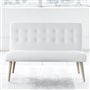 Eva - Two Seater - Beech Leg - Brera Lino Alabaster