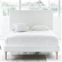 Square Bed - Superking - Beech Leg - Cassia Chalk