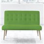 Eva 2 Seater - Beech Leg - Cassia Grass