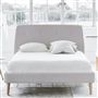 Cosmo Bed - Self Buttons - Superking - Beech Leg - Brera Lino Platinum