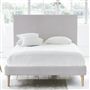 Square Bed - Superking - Beech Leg - Brera Lino Platinum