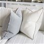 Brera Lino Alabaster Linen Cushion