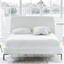 Cosmo Bed - White Buttons - Superking - Metal Leg - Cassia Chalk