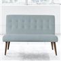 Eva 2 Seater - Walnut Leg - Brera Lino Lapis