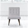 Eva Chair - Walnut Leg - Brera Lino Platinum