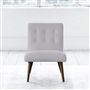 Eva Chair - Walnut Leg - Brera Lino Platinum