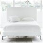 Square Bed - Superking - Metal Leg - Cassia Chalk