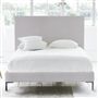 Square Bed - Superking - Metal Leg - Brera Lino Platinum