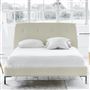 Cosmo Bed - Self Buttons - Single - Metal Leg - Elrick Chalk
