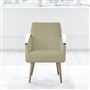 Ray - Chair - Beech Leg - Elrick Hessian