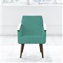 Ray - Chair - Walnut Leg - Cassia Ocean