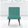 Eva Chair - Walnut Leg - Cassia Ocean