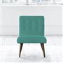 Eva Chair - Walnut Leg - Cassia Ocean