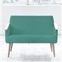 Ray - Two Seater - Beech Leg - Cassia Ocean