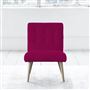 Eva Chair - Beech Leg - Cassia Fuchsia