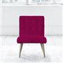 Eva Chair - Beech Leg - Cassia Fuchsia