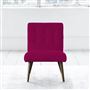 Eva Chair - Walnut Leg - Cassia Fuchsia