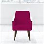 Ray - Chair - Walnut Leg - Cassia Fuchsia