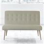 Eva 2 Seater - Beech Leg - Cassia Dove