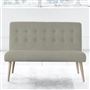 Eva 2 Seater - Beech Leg - Brera Lino Pebble