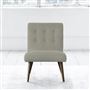 Eva Chair - Walnut Leg - Brera Lino Pebble