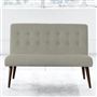 Eva 2 Seater - Walnut Leg - Brera Lino Pebble