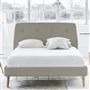 Cosmo Super King Bed in Brera Lino with a Mattress