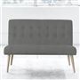 Eva 2 Seater - Beech Leg - Brera Lino Granite