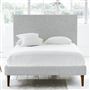 Square Bed - Superking - Walnut Leg - Brera Lino Graphite
