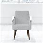 Ray - Chair - Walnut Leg - Brera Lino Graphite