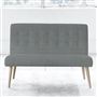 Eva 2 Seater - Beech Leg - Brera Lino Zinc