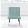 Eva Chair - Beech Leg - Brera Lino Celadon