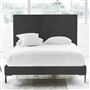 Square Bed - Superking - Metal Leg - Brera Lino Espresso