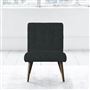 Eva Chair - Walnut Leg - Cheviot Noir