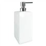 PORCELAIN + NICKEL SATIN SOAP DISPENSER - DECOR WALTHER