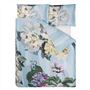 delft flower sky queen duvet cover