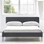 Square Low Bed -  Superking  -  Beech Leg  -  Cassia Granite