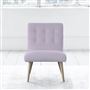 Eva Chair - Self Buttonss - Beech Leg - Conway Orchid