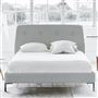 Cosmo Bed - Self Buttons - Superking - Metal Leg - Conway Platinum