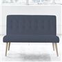 Eva Sofa - Self Buttons - Beech Leg - Rothesay Denim