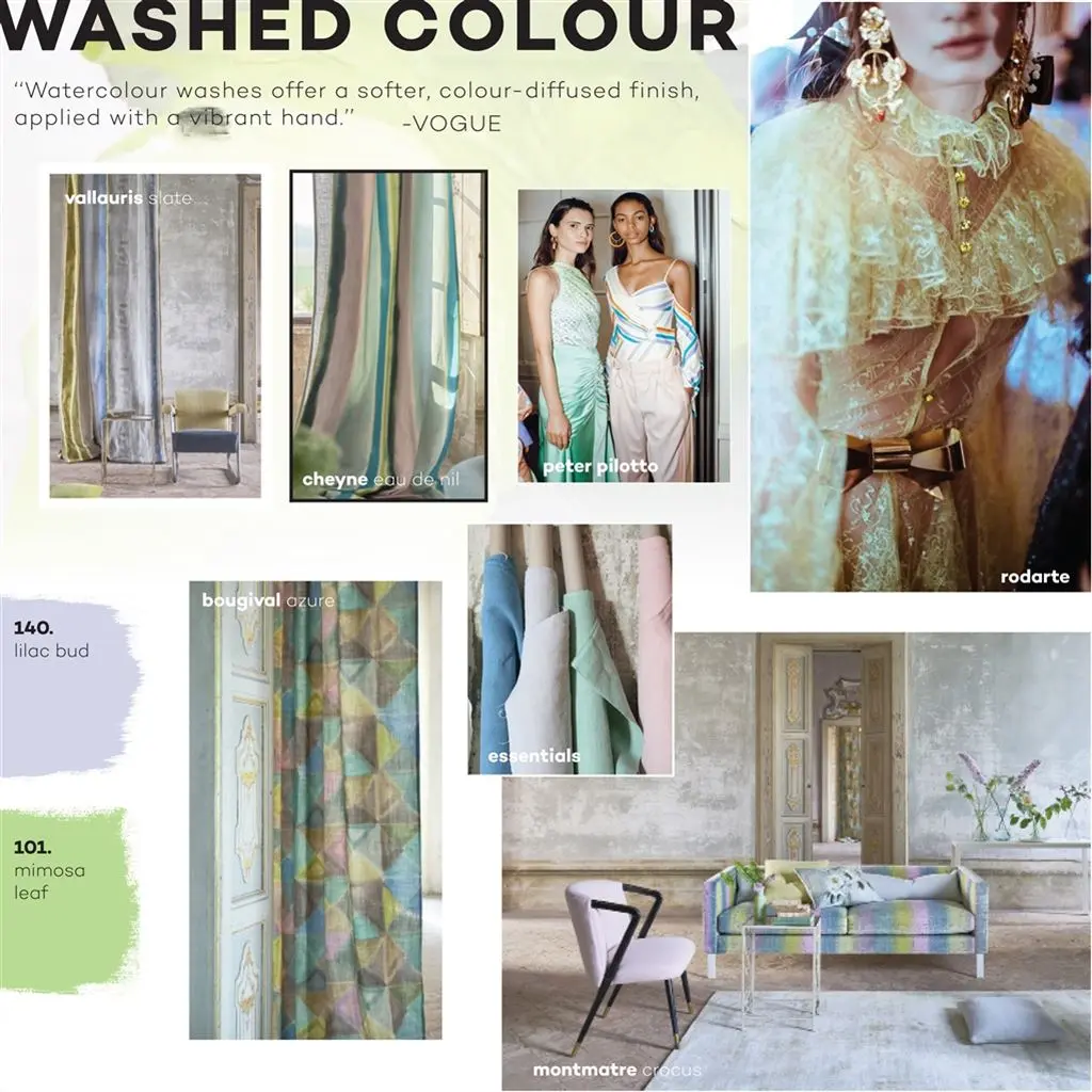 Trend: Washed Colour                                                  