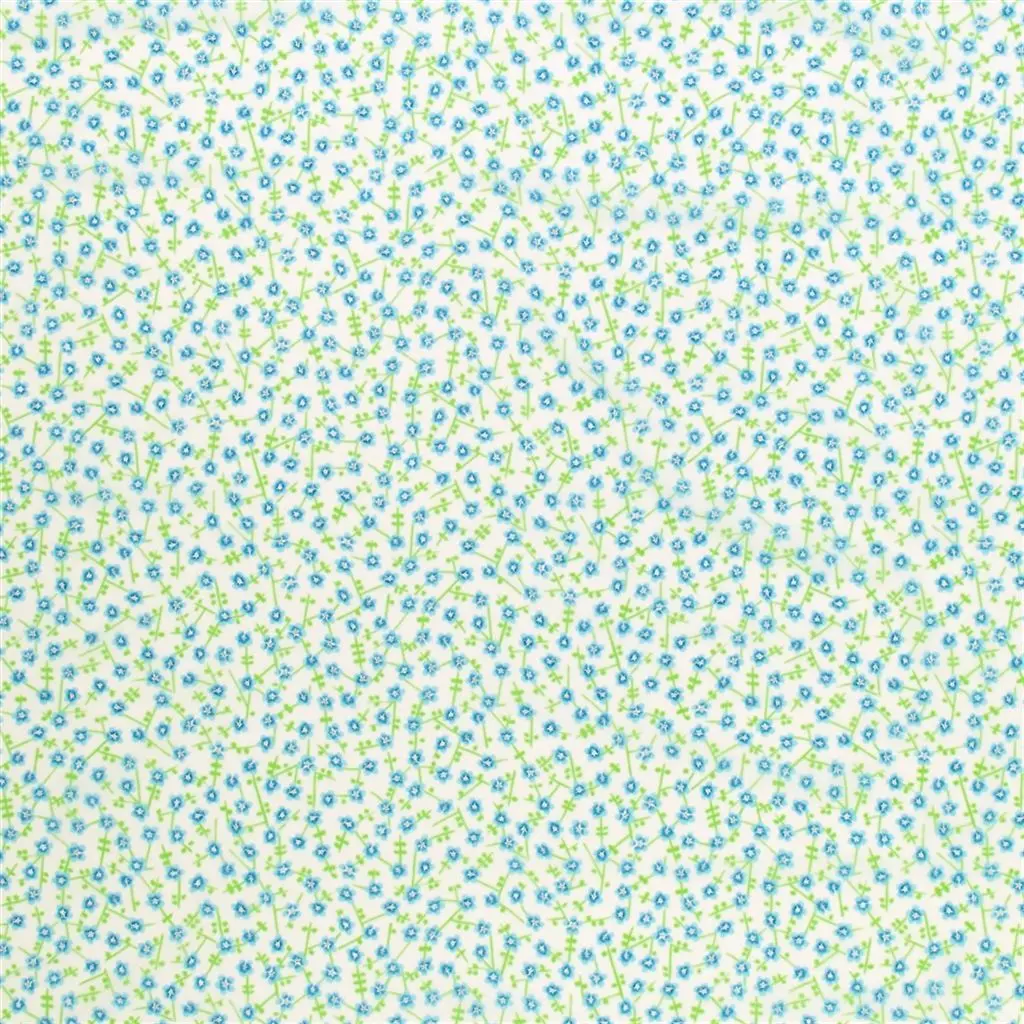 Primrose Hill Voile - Aqua Cutting